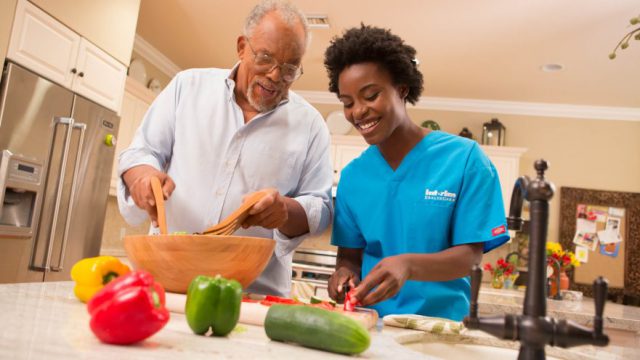 Aid and client cooking